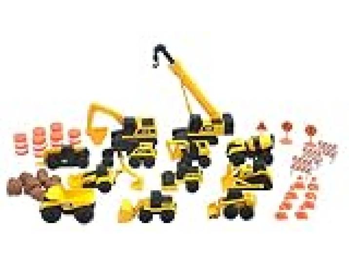 Cat - Little Machines Mega Set - Construisez Votre Chantier, Citronier
