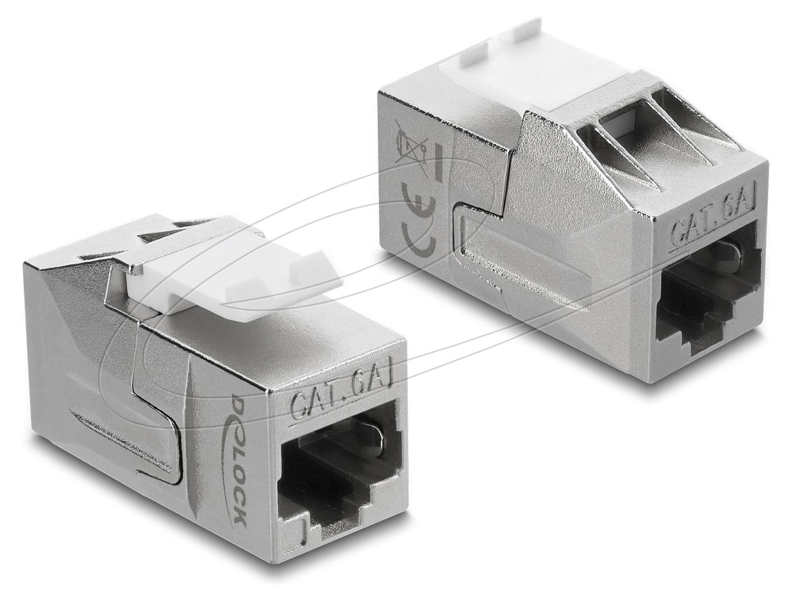 Delock Keystone-module Cat.6A afgeschermde RJ45-koppeling