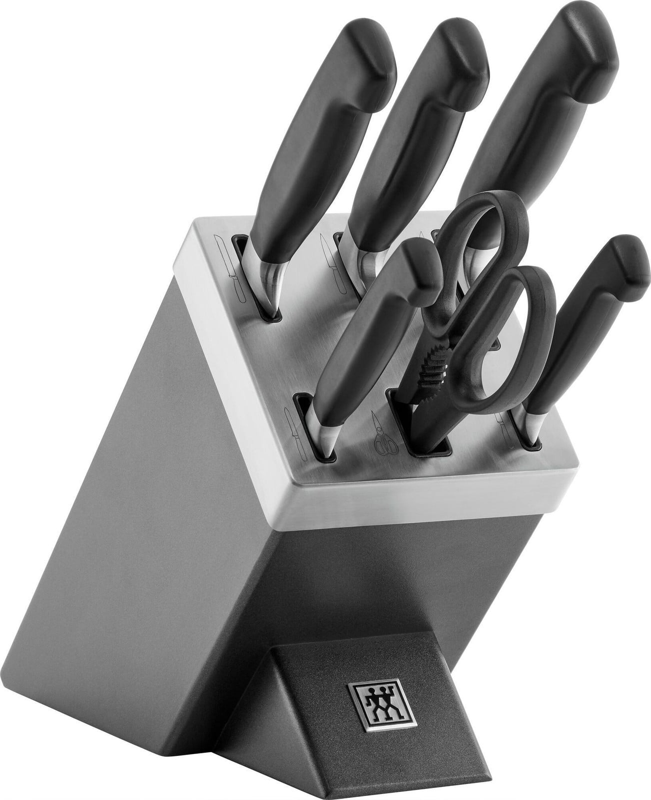 Zwilling 7-delig messenblok grijs