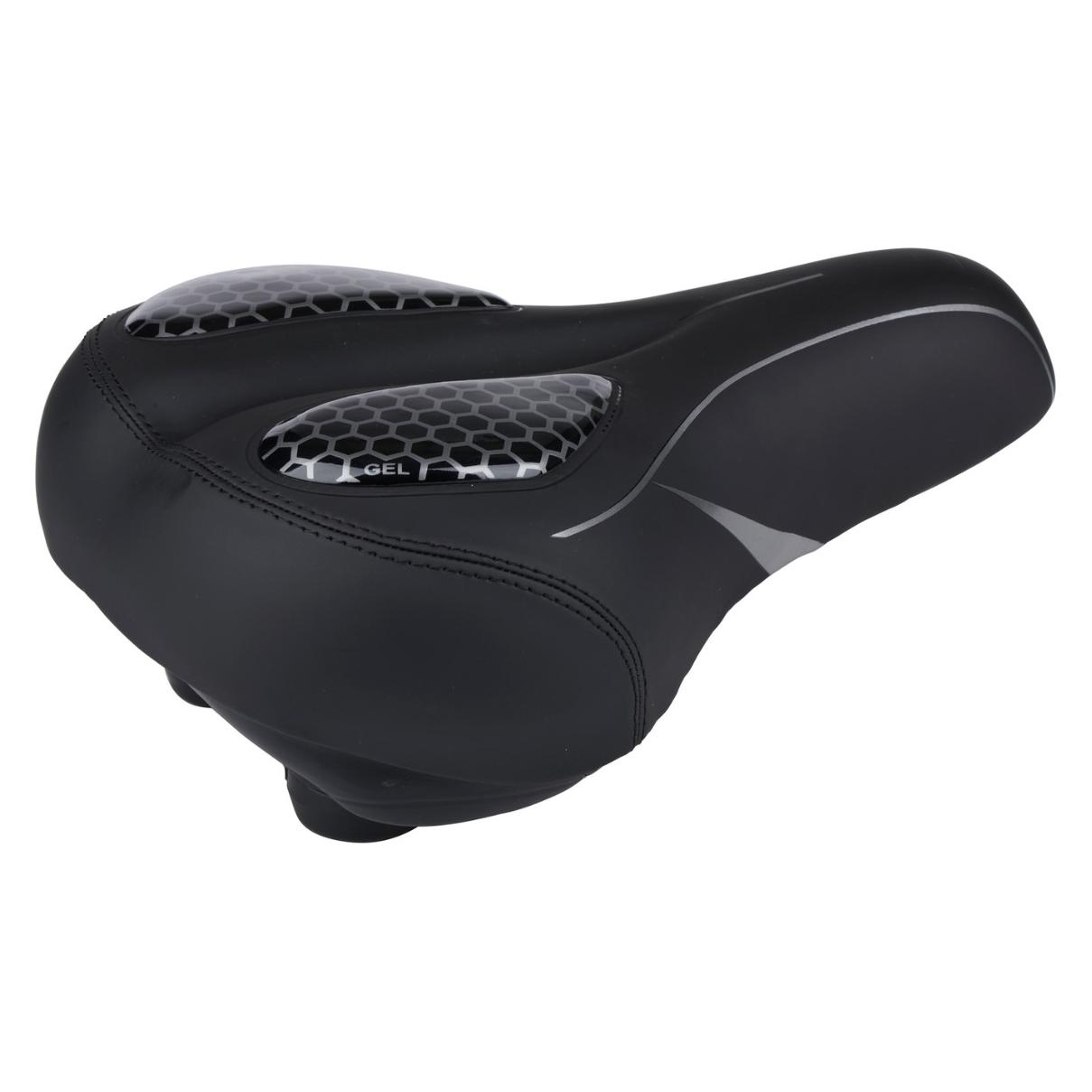 Dunlop Fahrrad-Gel-Sattel 21x27x11cm (871125243464)