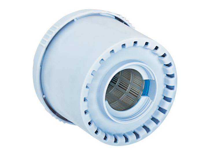 Whirlpool-Filterkartusche, Blau, Kunststoff, Papier, 10 cm, Freizeit & Co, Pools & Wasserspaß, Poolzubehör, Weiteres Poolzubehör