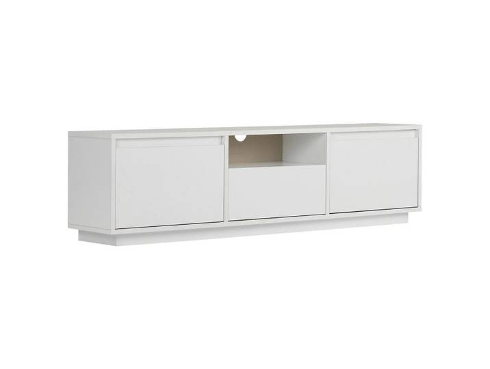 Mid.you Tv-Element, Weiß, 160x42x30 cm, Wohnzimmer, TV Möbel, TV-Racks