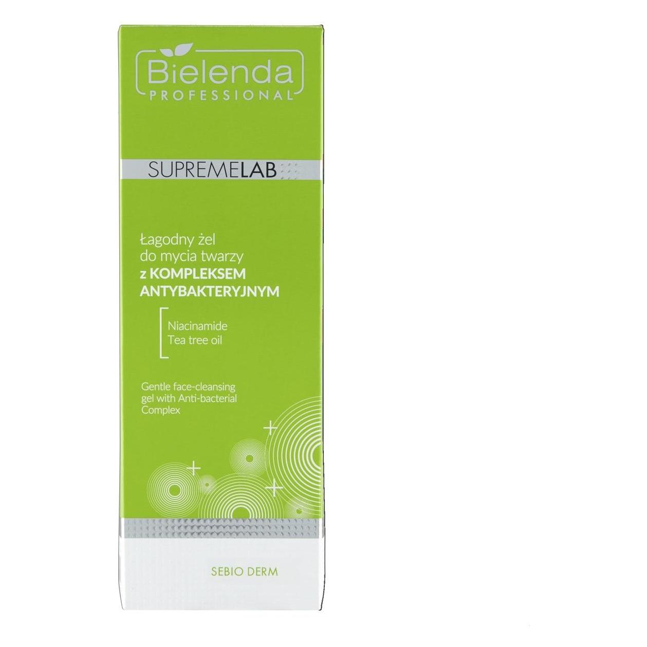 Bielenda Professional Supremelab Sebio Derm Gentle Face-Cleansing Gel With Anti-Bacterial Complex (Reinigungsgel) (5902169043575)