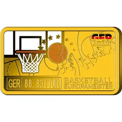 Goldbarren Basketball-Europameister 2025: Deutschland