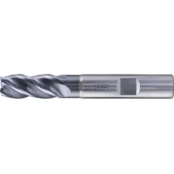 PFERD Tools VHM Eckfräser lang 4 Schneiden Radius TiAlN Schaft HB Universal Line - 23000166
