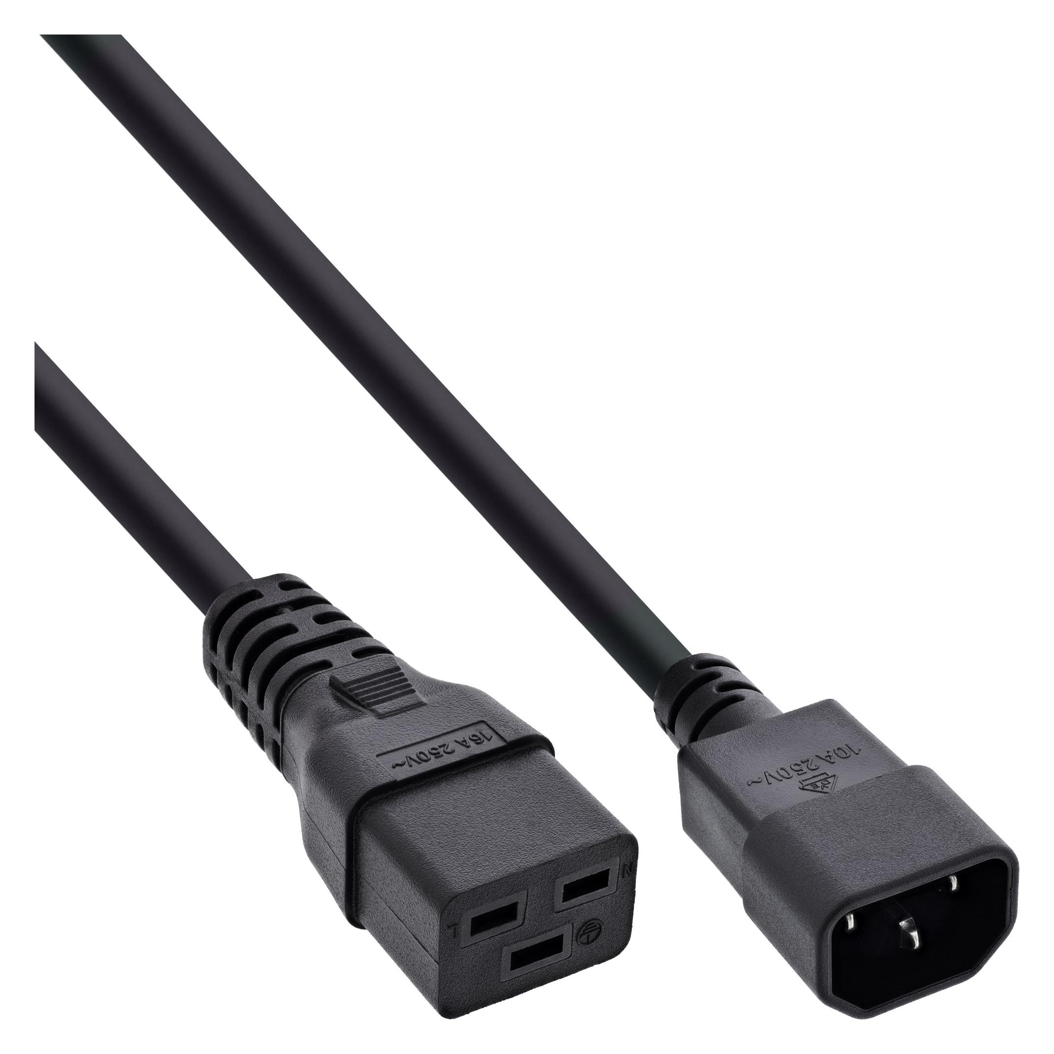 InLine Netz Adapterkabel (2 m) (16659G)