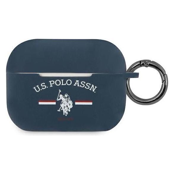 U.S. Polo USACAPSFGV Schutzhülle für AirPods Pro Dunkelblau (Kopfhörer Hülle) (USP000114-0)
