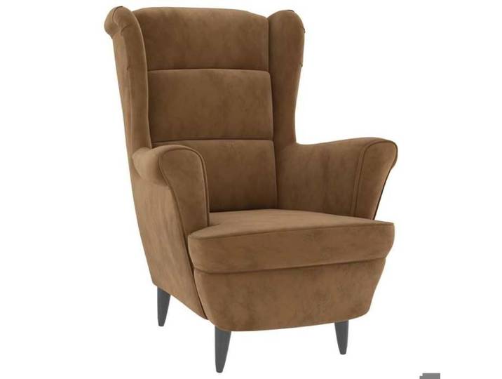“Winter Sale TOP Fauteuil Chaise de relaxation Brun - Fauteuil marron velours PRO60541