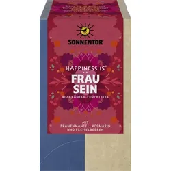 Sonnentor Frau sein Tee Happiness is bio (18Btl)