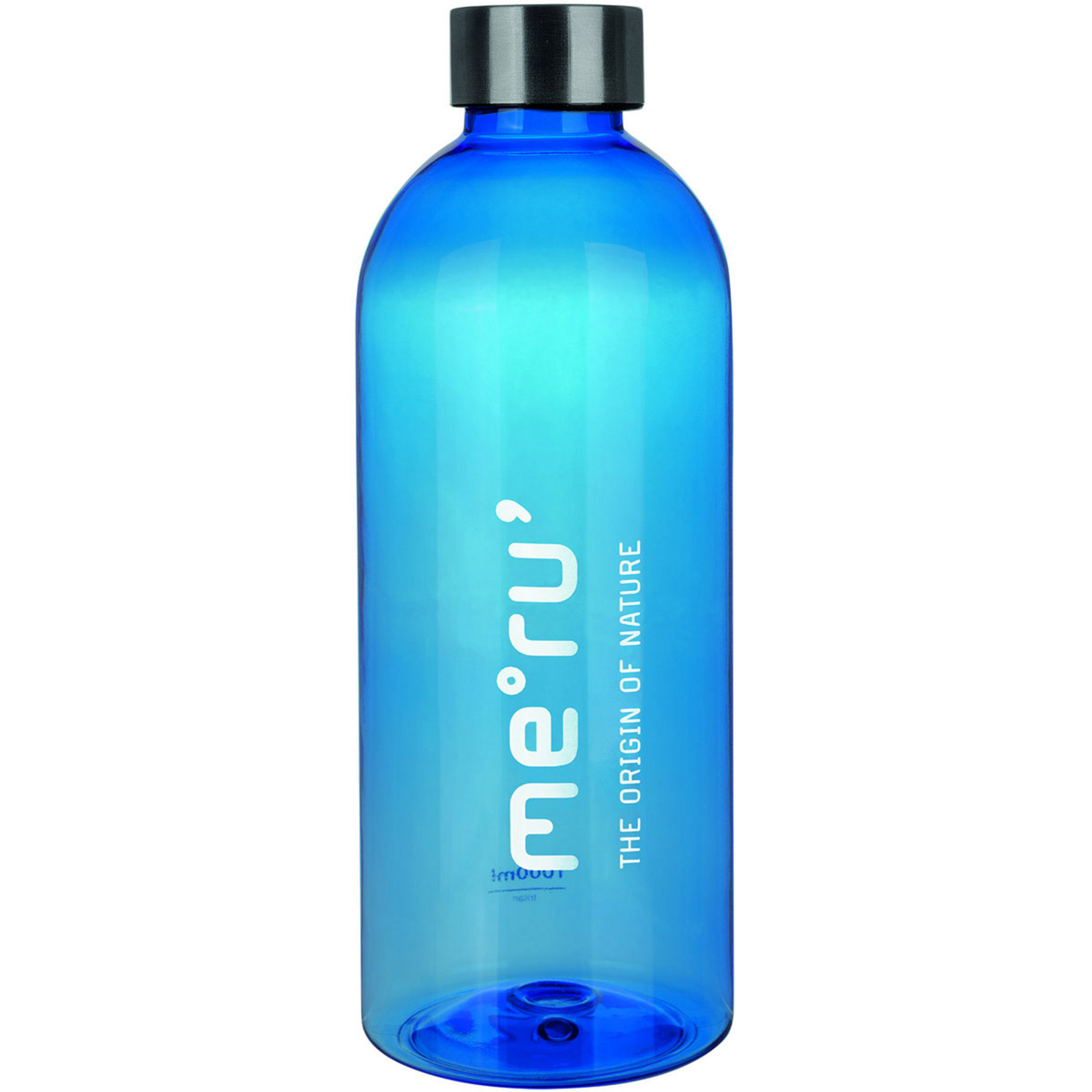 Bergzeit Basics Meru Tritan Flasche Trinkflaschen blau Größe 600ml Trekking