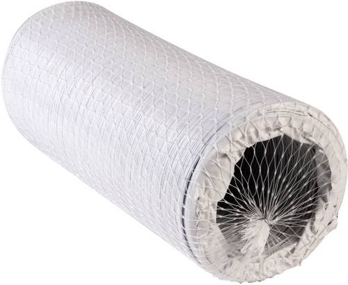 Wallair N52856 Flexibler Spiralschlauch Kunststoff (Ø x L) 12.7cm x 6m Weiß