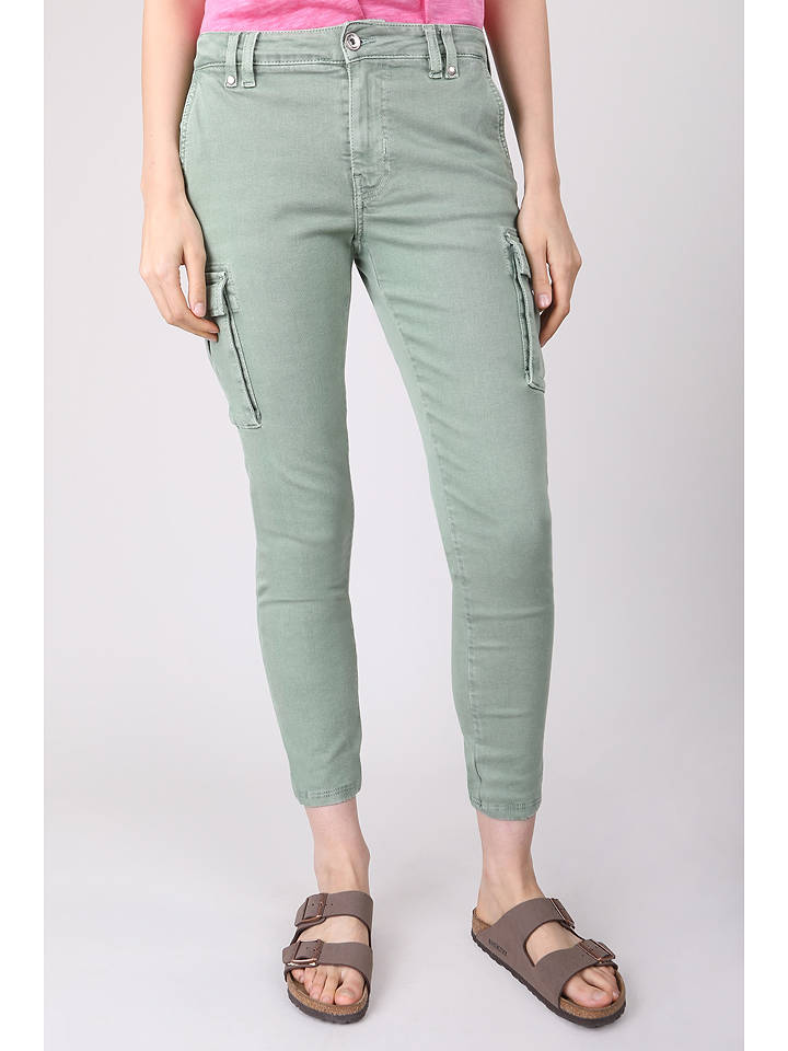 Blue Fire Cargohose in Oliv - W30/L29