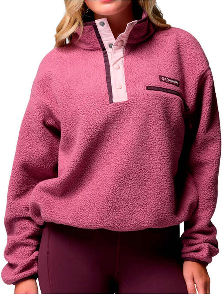 Columbia helvetia ii forro polar mujer Morado (XL)
