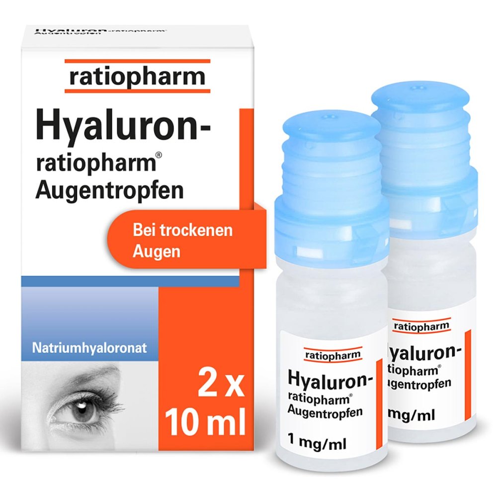 ratiopharm GmbH Hyaluron ratiopharm Augentropfen 10810220