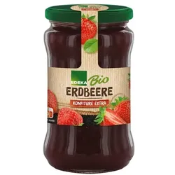 EDEKA Bio Konfitüre extra BIO »Erdbeere« 330 g weiß