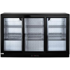 Arktic Getränkekühlschrank 235836, mit Glastür, abschließbar, dreitürig, mit 6 Ablagen, 308 Liter, 135 x 87 cm