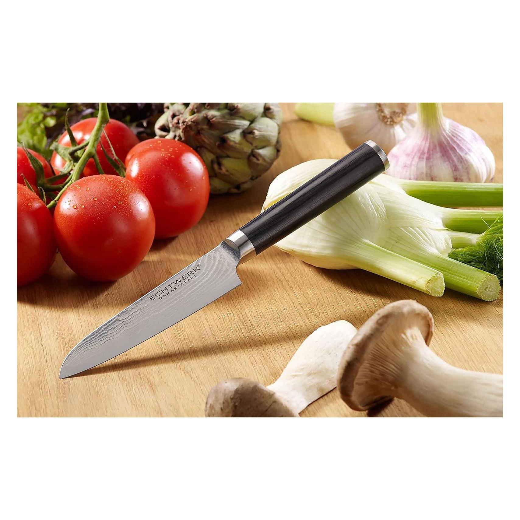 Echtwerk Damast Fleisch-/Tranchiermesser (18 cm) (EW-DM-0330)