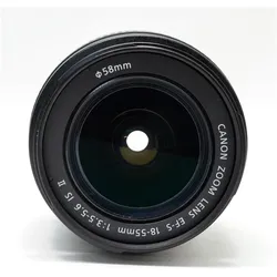 Canon EF-S 18-55mm f/3.5-5.6 IS II (Canon EF-S, APS-C / DX), Objektiv, Schwarz