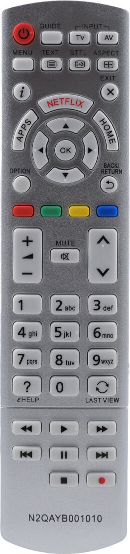 Azurano afstandsbediening voor Panasonic N2QAYB001010 N2QAYB000928 N2QAYB000842