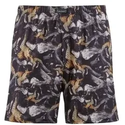 Bruno Banani Panthera Boxershorts Schwarz Muster Polyester Medium Herren