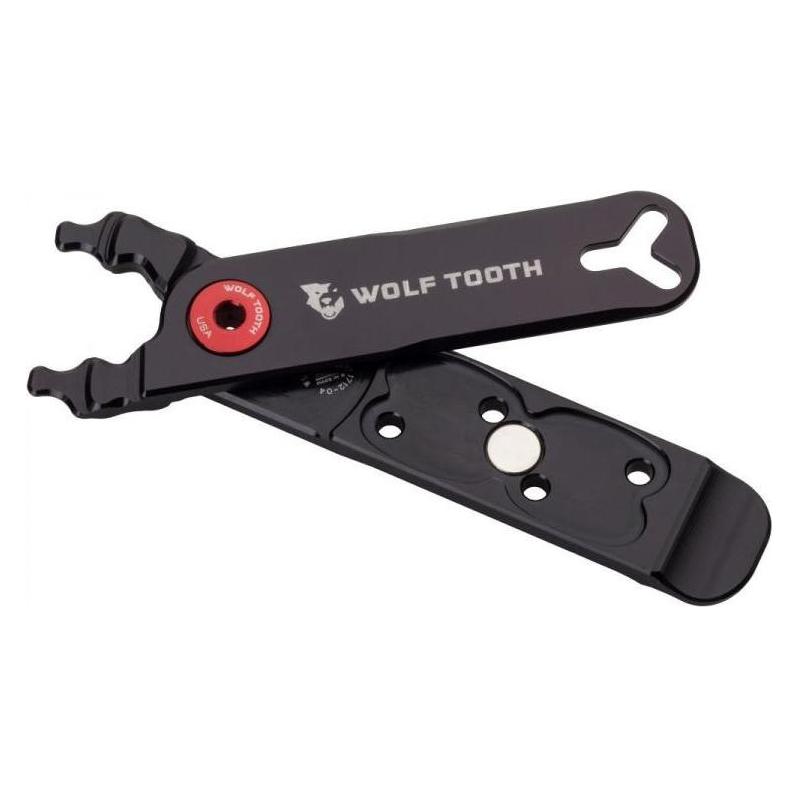 Wolf Tooth Pack Pliers Master Link Kombizange (MLCP-BLK-RED)
