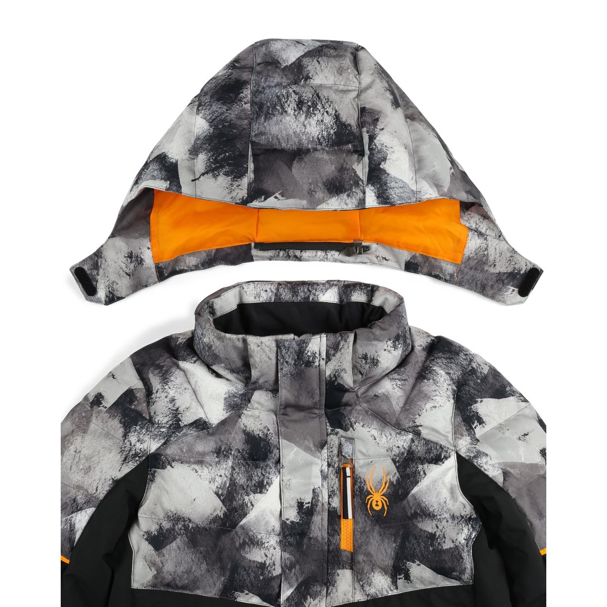 Spyder Impulse Synthetic Down Jacket black block camo (BBC) 12 38SG075407-BBC-12