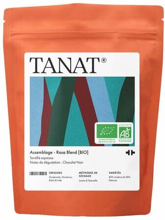 Tanat Rosa Blend - Bio-kaffeebohnen 200 G - MaxiCoffee