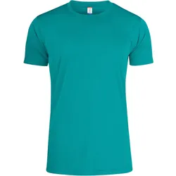 CLIQUE Basic Active Sportshirt Herren 599 - lagoon XS