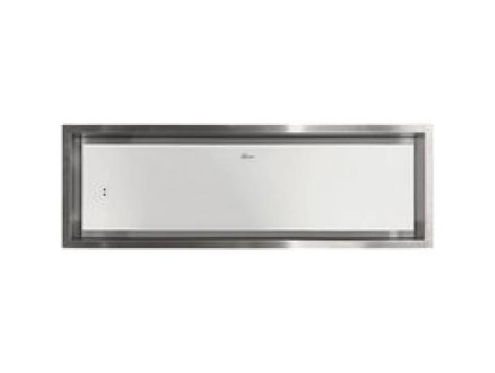 Hotte aspirante - Gurari - GCH 974 SU 90 Diamond - 850 m³/h - Acier inoxydable - Verre blanc