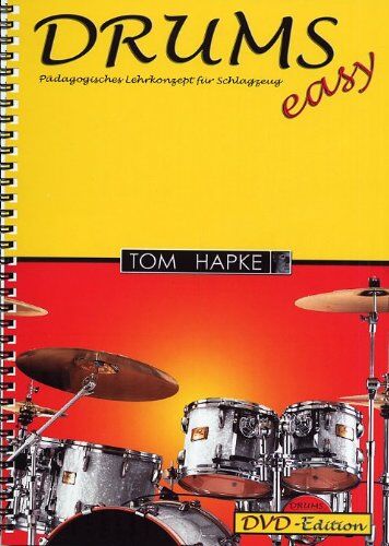 Tom Hapke - DRUMS easy. Pädagogisches Lehrkonzept für Schlagzeug. DVD-Edition - Preis vom 11.10.2026 15:43:13 h