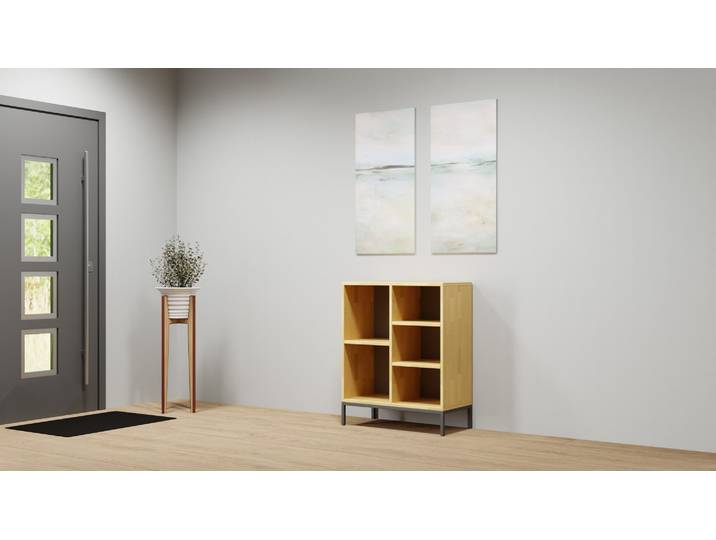 Offenes Sideboard nach Maß Buche Natur geölt