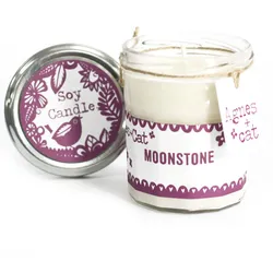 Jam Jar Candle - Moonstone