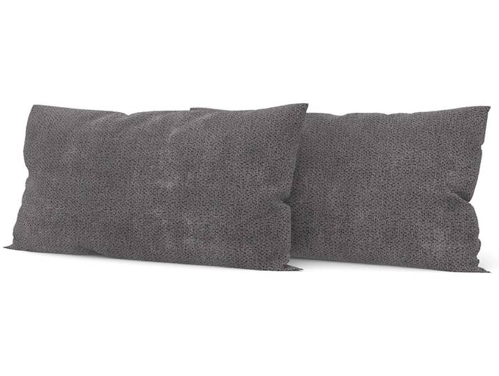 Set 2 Kissen VERBIER 50x70cm grau