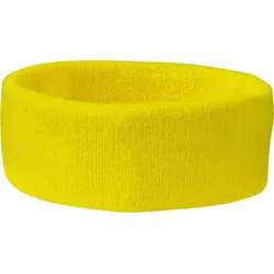 Myrtle Beach Unisex Frottee Stirnband MB042 light yellow one size