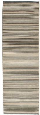 ECARPETGALLERY Flat-Weave Boho Teal Wool Kilim - 2'6 x 7'10
