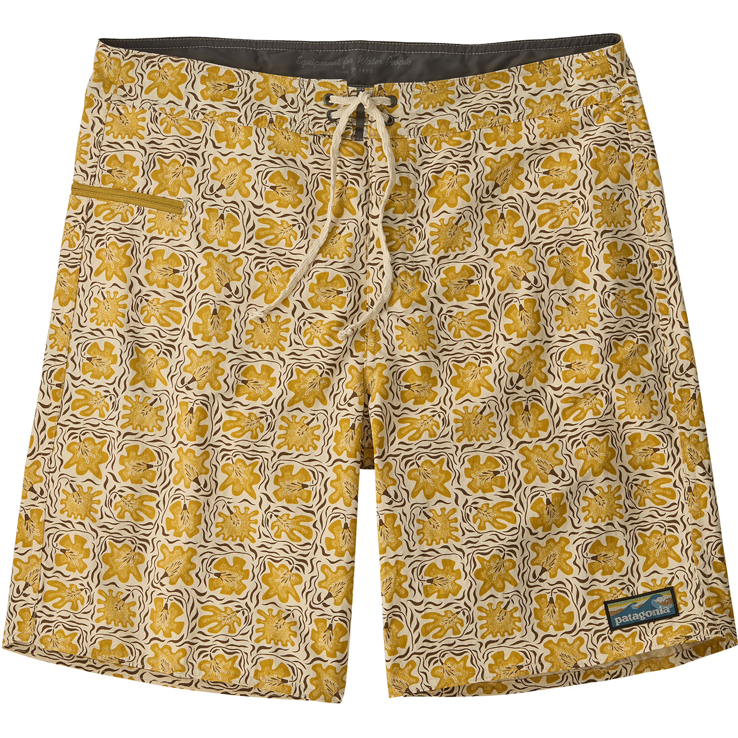 Patagonia Wavefarer Badeshorts Herren Badeshorts beige Größe M Lifestyle