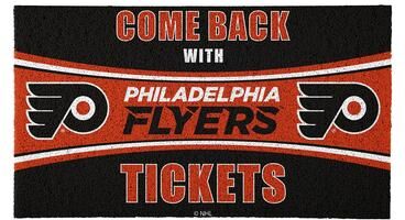 Evergreen "Ottawa Senators 28 in. x 16 in. PVC ""Come Back With Tickets"" Trapper Door Mat"