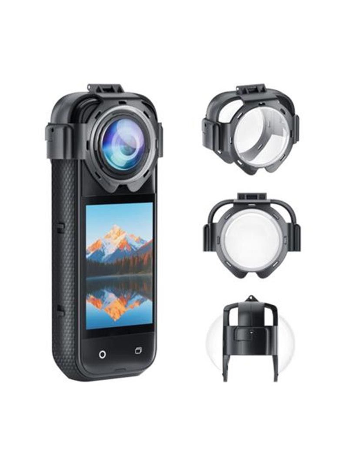 Puluz Lens Covers Snap?On - Insta360?X5