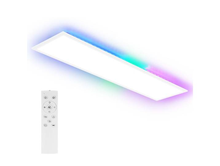 Plafonnier fer blanc 25x100x5cm led 24w