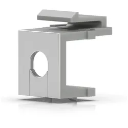UBIQUITI Blank Insert Pass-Through für Keystone Patch Panel, grau, 12 Stk.