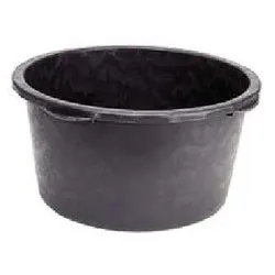 Hufa Fliesenleger Bau Mörtelkübel Ø 60 cm 65 Liter schwarz