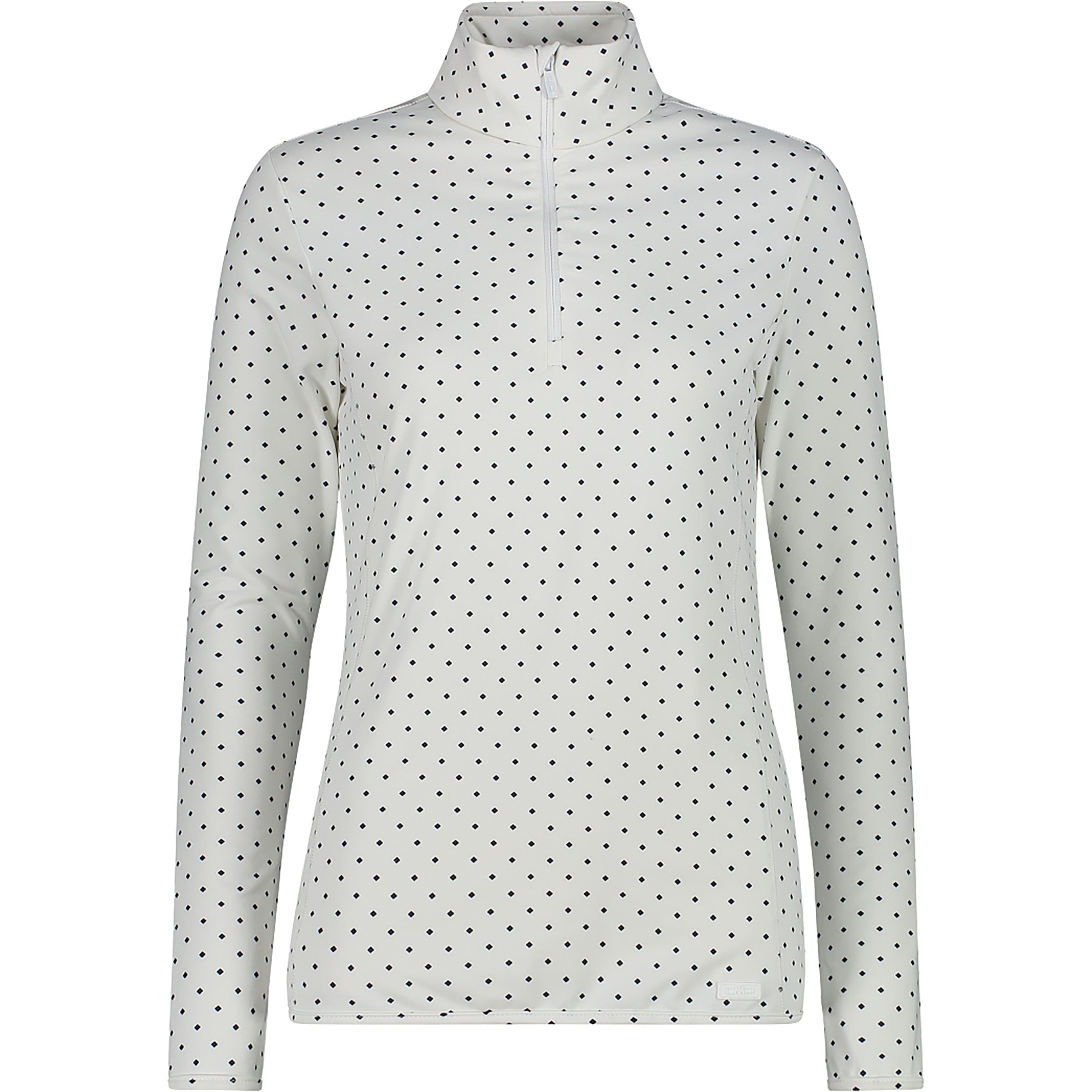 CMP Printed Damen Pullover weiss Größe 3XL Trekking Elastisch