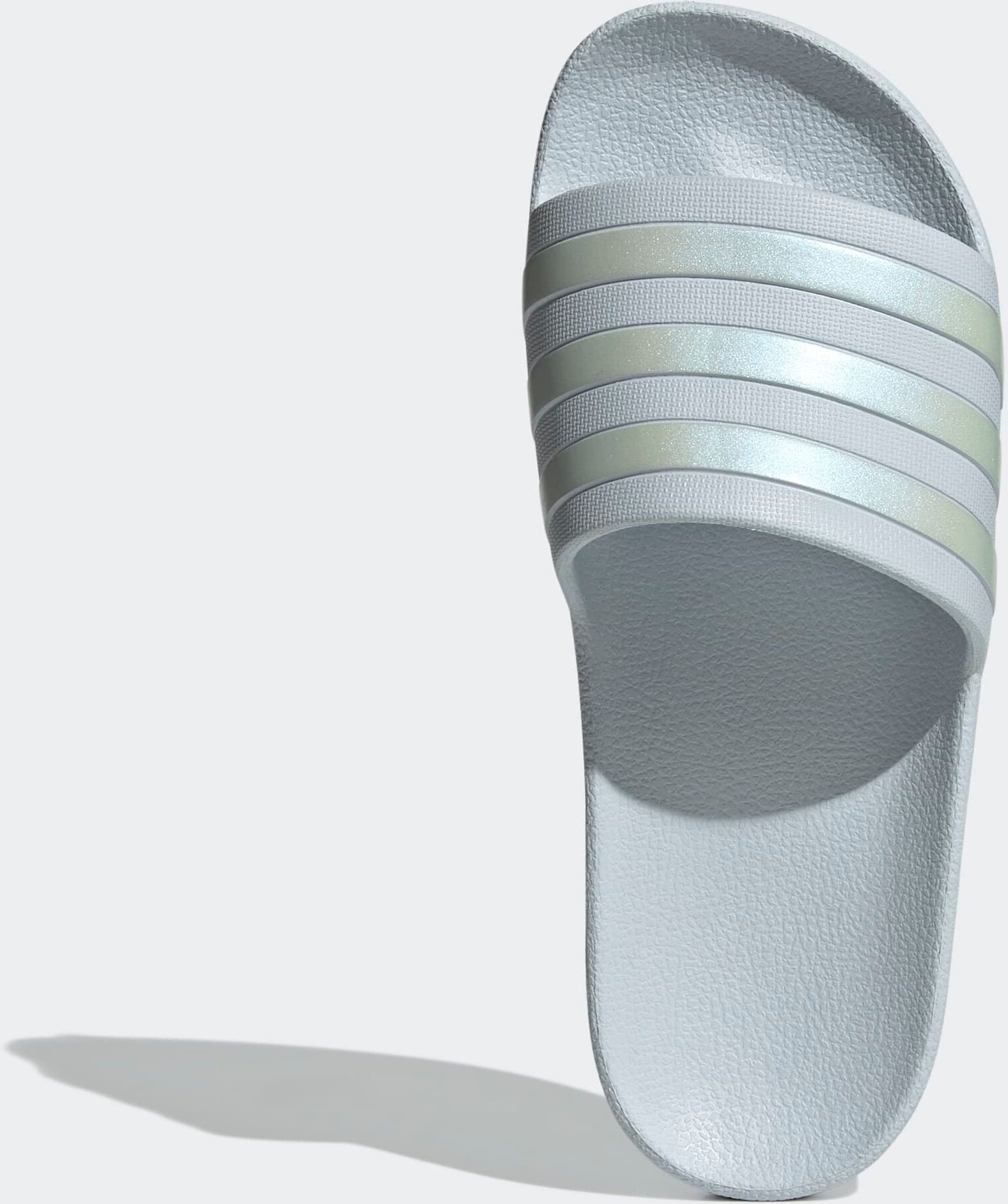Badesandale ADIDAS SPORTSWEAR "AQUA ADILETTE", Damen, Gr. 38, blau (halo blau, halo blau, halo blau), Synthetik, Schuhe Badesandale, Badelatschen halo blau, halo blau, halo blau 38