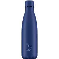 Matte Thermoflasche 500 ml, marineblau