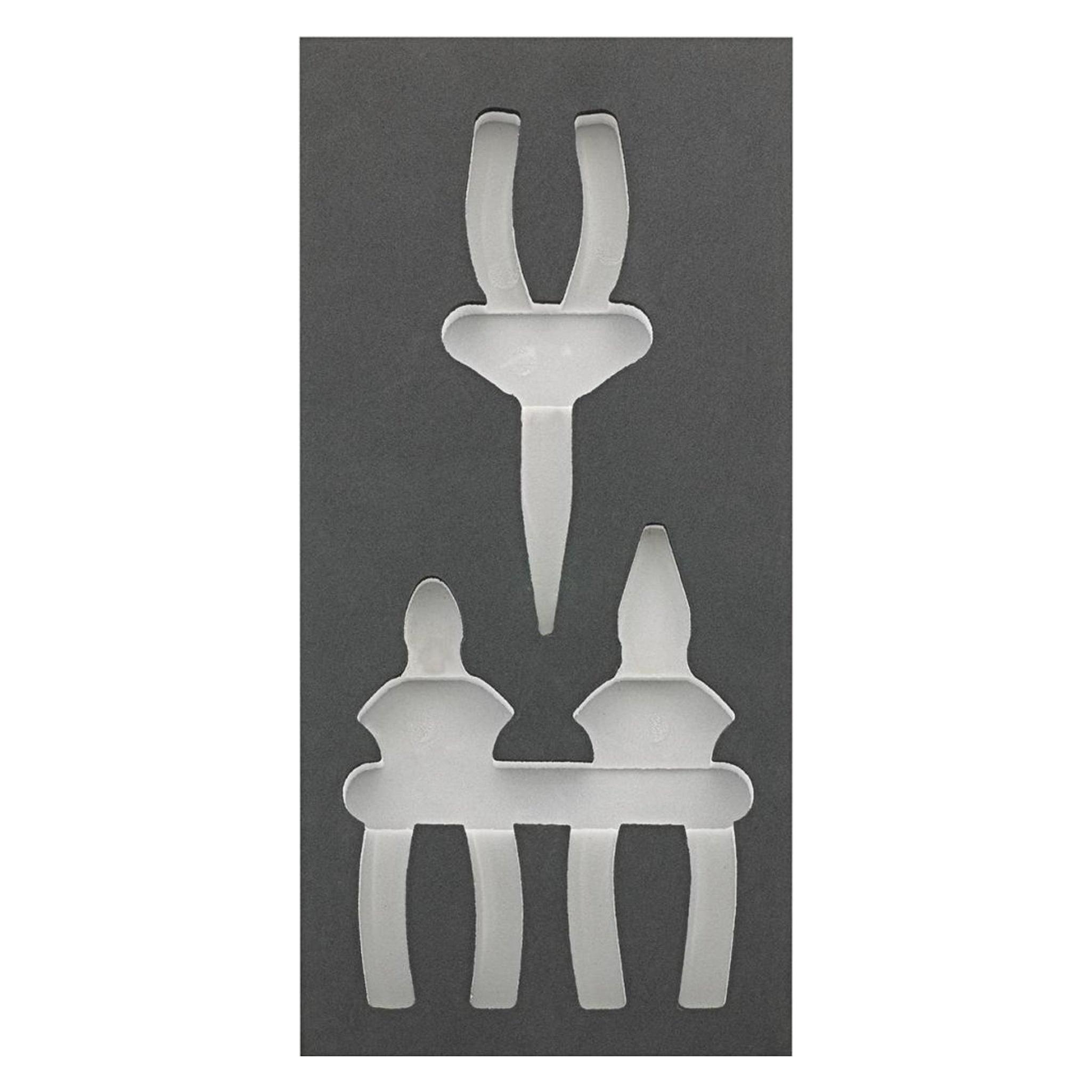 Magni Werkzeugmodul 1/3 leer Zange VDE FORTIS (4063726002617)