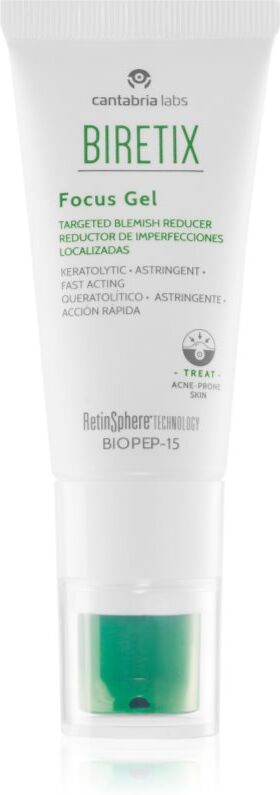 Biretix Treat Focus Gel Moisturising and Soothing Gel for oily acne-prone skin 15 ml