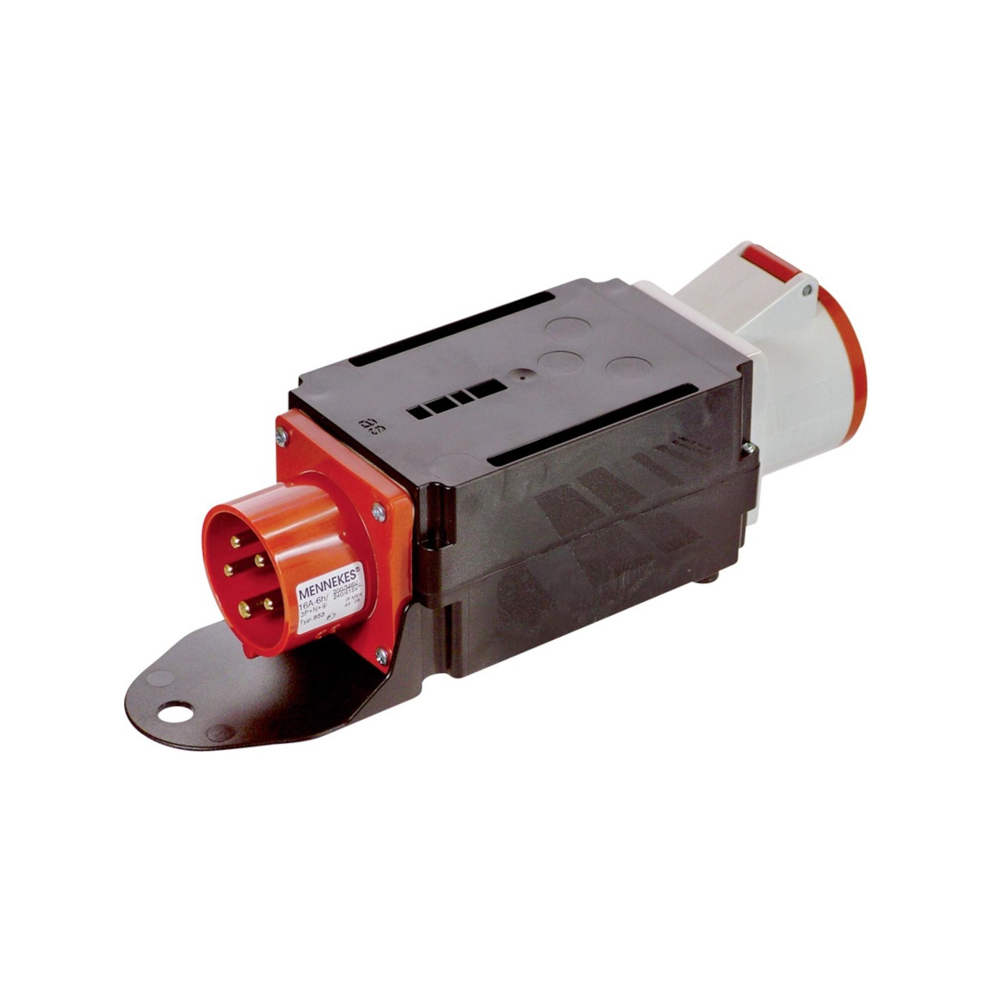 as-Schwabe Adapter MIXO mit Phasenw. 16A Phasenw. auf 32A Dose ; as - Schwabe (61521)