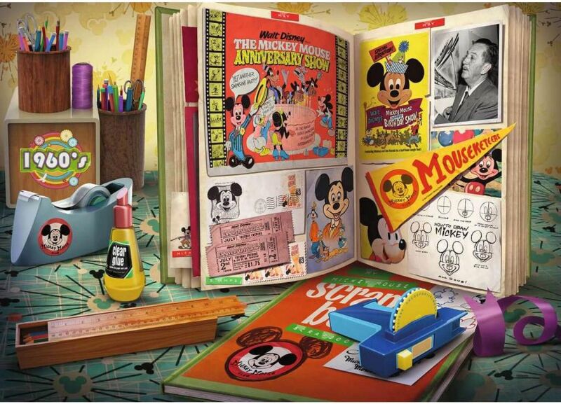 Ravensburger Puzzle 1000 pièces - Anniversaire de Mickey 1960