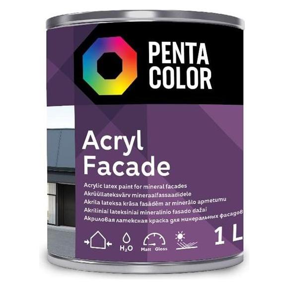 Pentacolor Facade Paint Acryl Fasad 1 (1000 ml) (36519264)