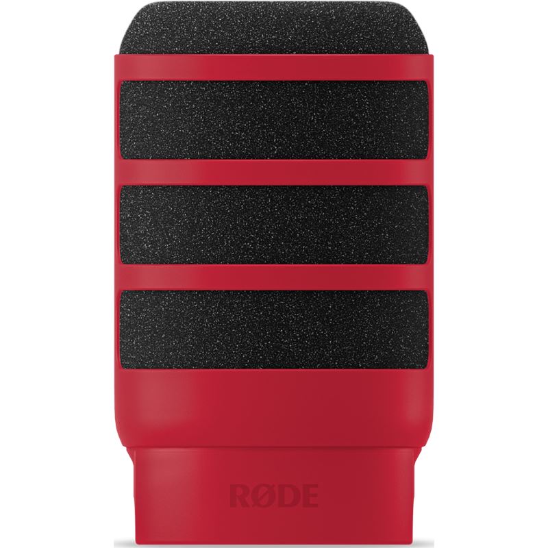 Rode WS14 (rot, für Rode PodMic und PodMic USB)